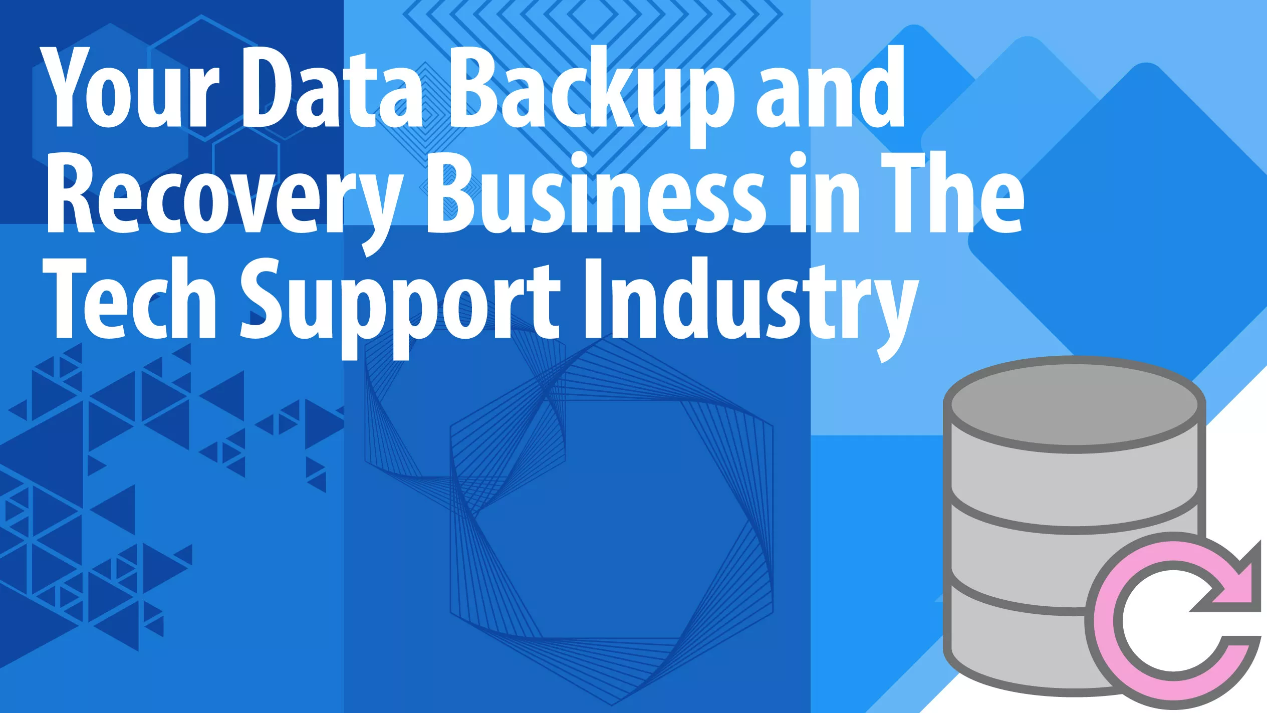 Tech Support Data Backup Article Header