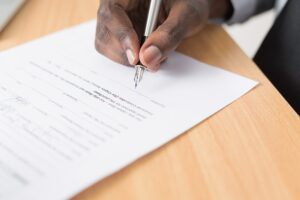 person signing a merchant agreement merchant services agreement