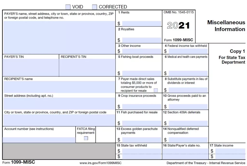 1099 form vs W2