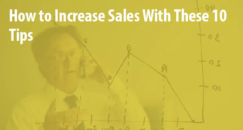 how to increase sales