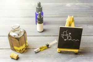 cbd products on a table how to start a cbd business