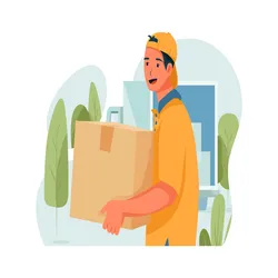 Man carries a box and asks what-is-dropshipping?