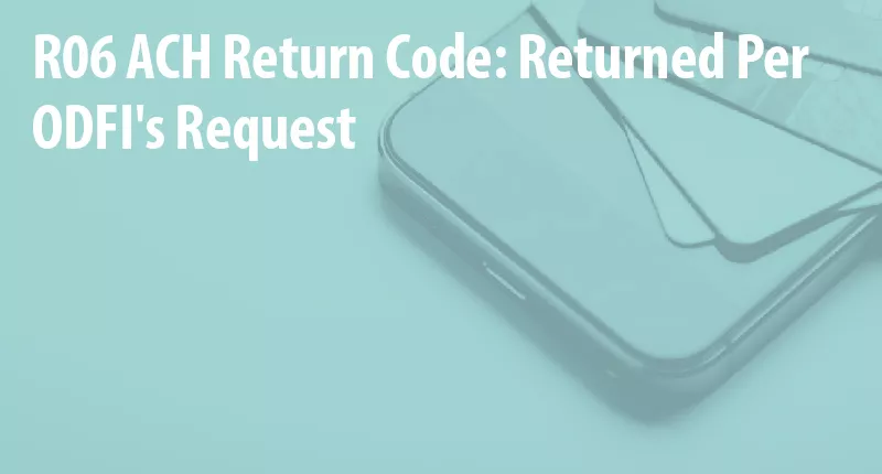 r06 ach return code