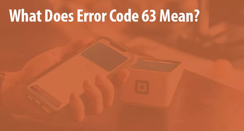 error code 63 security violation