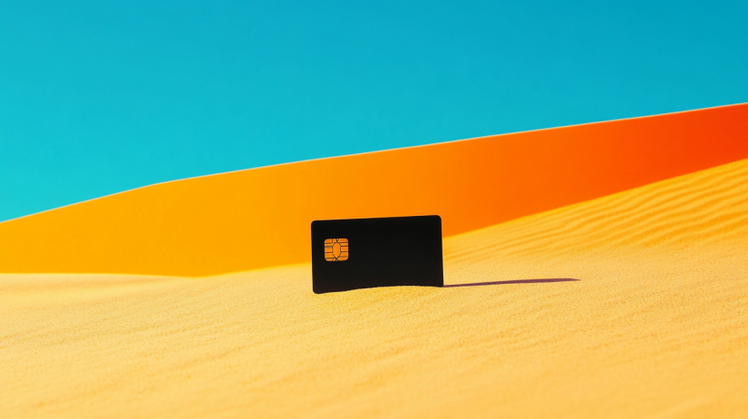 credit card in the desert not present in transactions