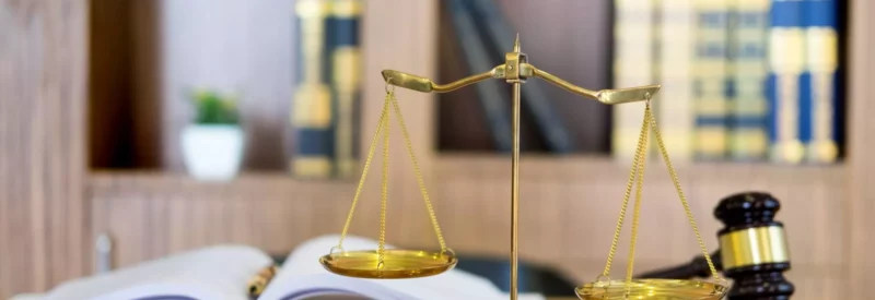 judge's desk with gavel - 2257