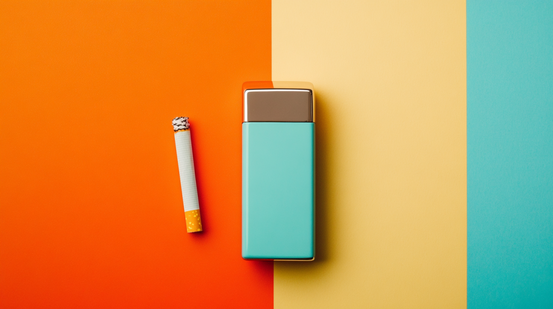 cigarette and lighter that you can sell if you have a tobacco license