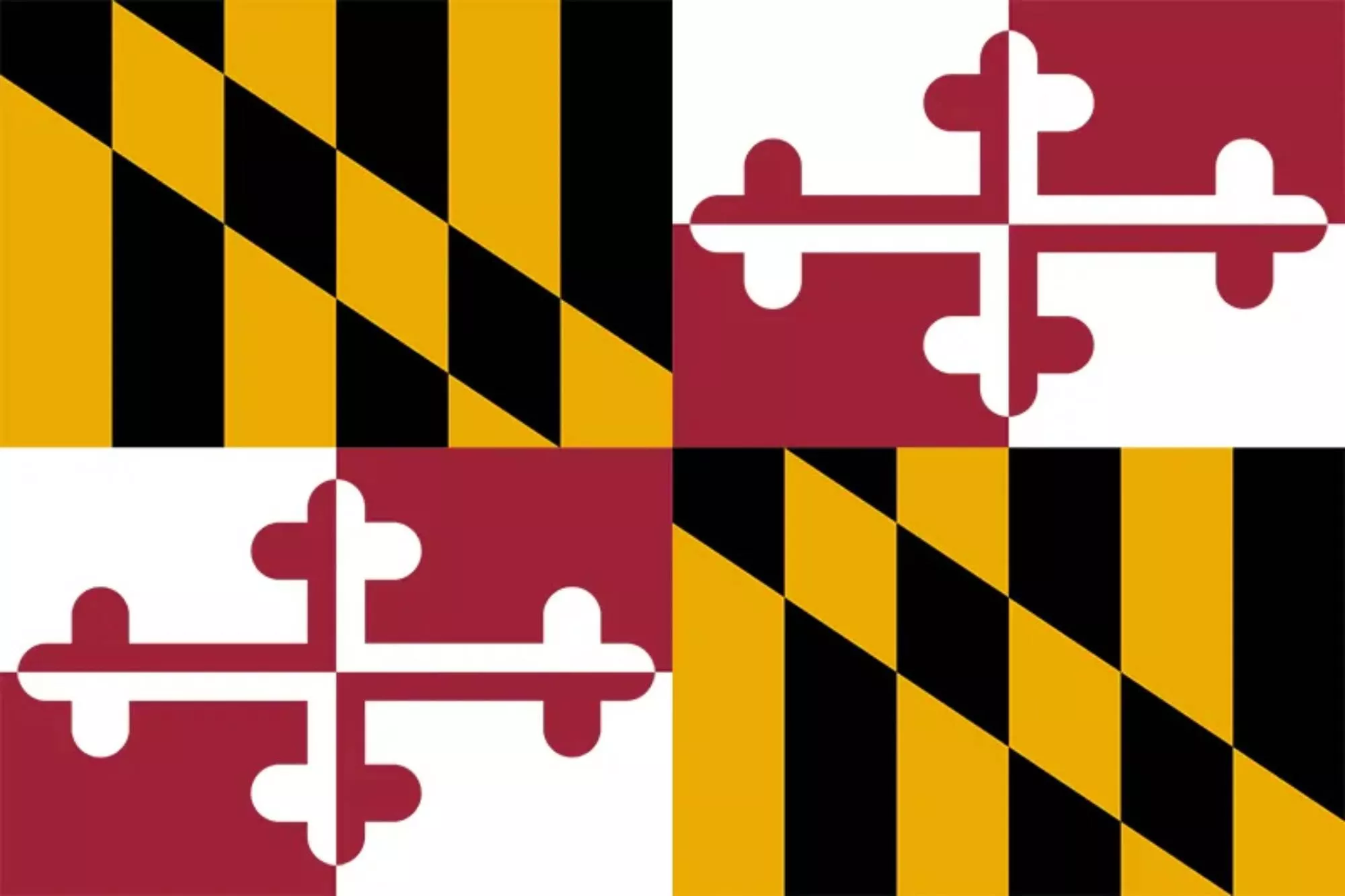 Maryland flag that americans know when getting an FFL in Maryland
