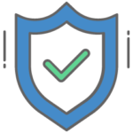 security checkmark for approved scan vendor