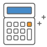 an icon of a calculator to show that good accounting practices will help your fico sbss score
