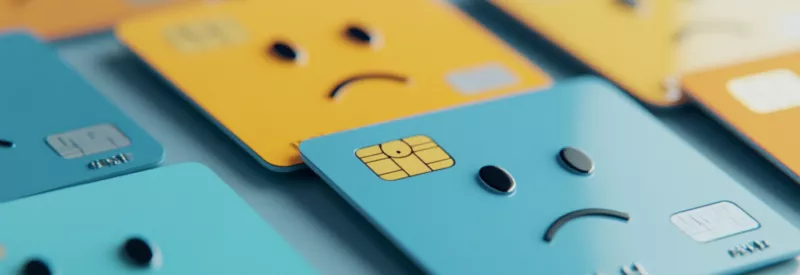 sad credit cards experiencing outtage