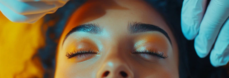 lashtech working on client