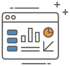 dashboard showing graphs