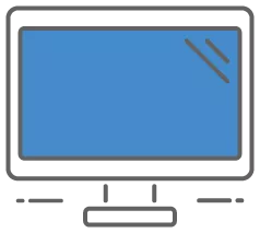 A monitor. 