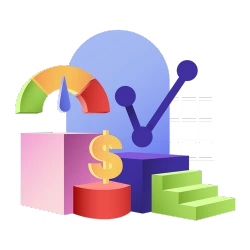 Graphics representing the risks and rewards associated with high risk merchant accounts and the fees that come with them. 