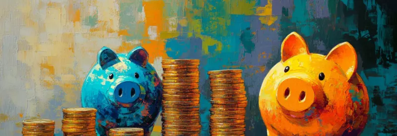 Merchant account reserves piggy banks