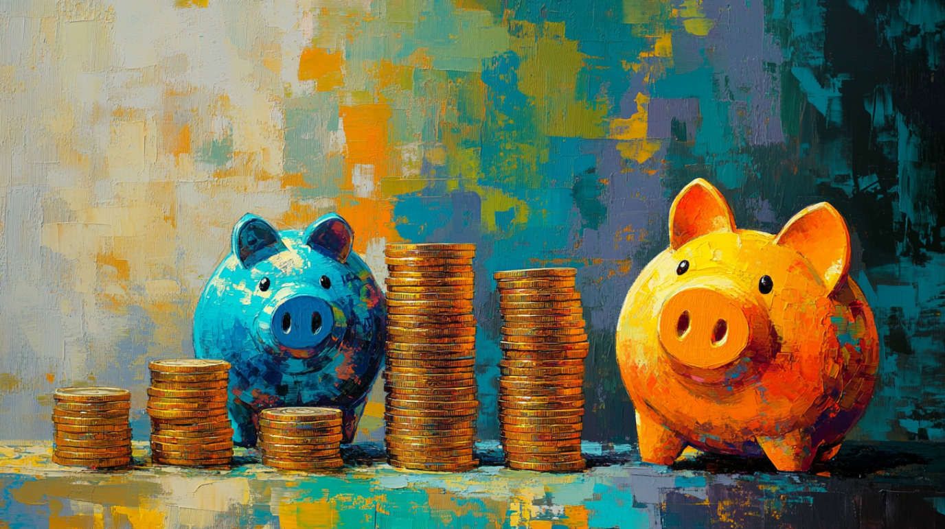 Merchant account reserves piggy banks