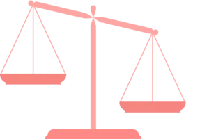 A peach colored scale balancing between merchant account holds vs merchant account freezes.