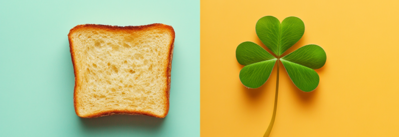 toast bread vs clover leaf