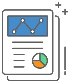 A graph and a chart.