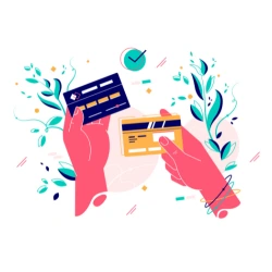 Credit cards to pay for Clover Flex with.