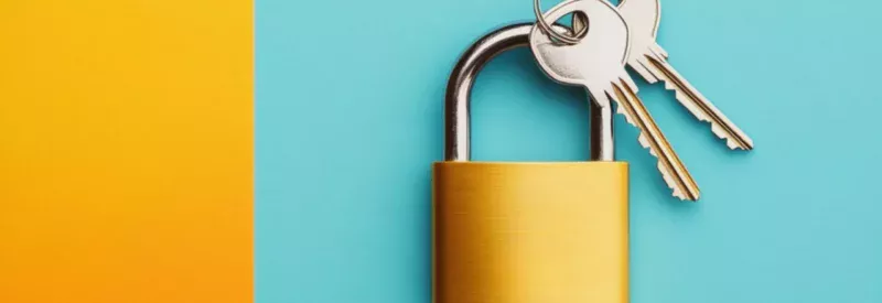 Lock and keys for lockbox banking