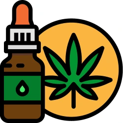 A brown CBD dropper bottle representing the possibilities after you learn how to get a CBD license. 