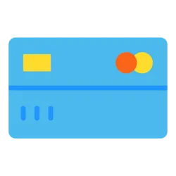 A credit card needing authorization.