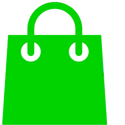 green bag holding the best products you're selling on shopify