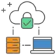 Software, desktop, green checkmark.