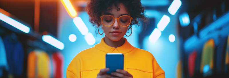 Customer using PayAnywhere service