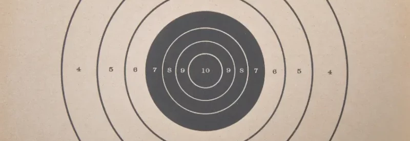 Target used for target practice with Arkansas firearm that was acquired via FFL.