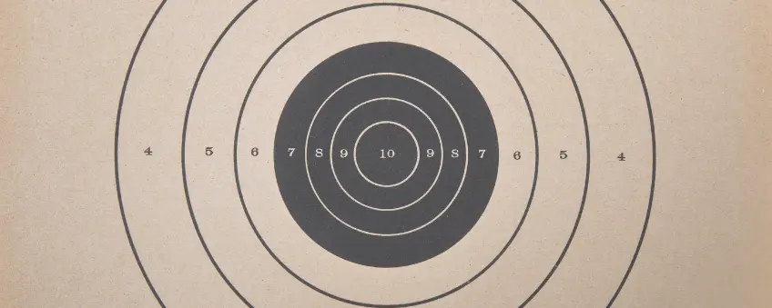 Target used for target practice with Arkansas firearm that was acquired via FFL.