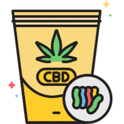 CBD gummies that can be purchased at an establishment in possession of a CBD license.