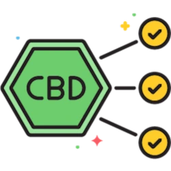 Icon representing the benefits to acquiring a CBD license.