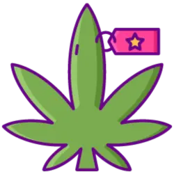 Cannabis leaf symbolizing legal CBD sales via licensed Ohio CBD merchants. 