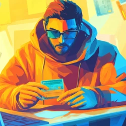 This first party fraud scam offender checks his scams