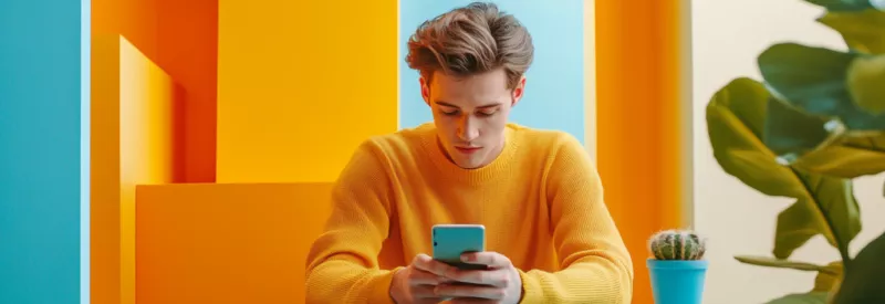 Customer looking at decline code 54 reason on phone