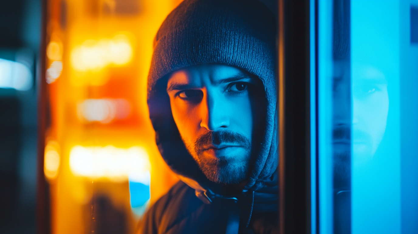 This man is deciding on his woocommerce fraud prevention plan.
