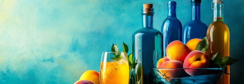 Georgia liquor next to peaches for business