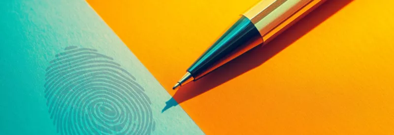 R64 ACH Return Code: Incorrect thumbprint identification next to a pen