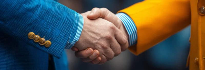 LLC partnership handshake