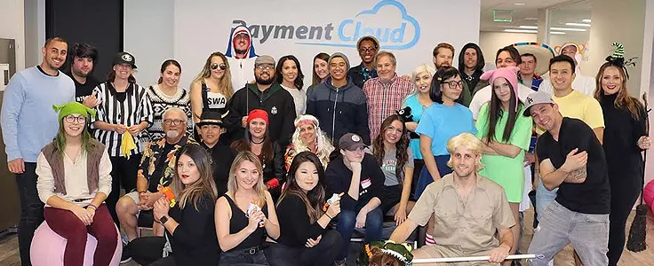 PaymentCloud team dresses up for Halloween in 2019