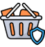 basket of tools with shield icon