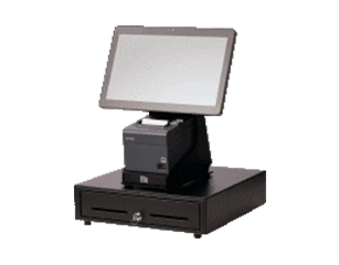 POS system used for credit card processing