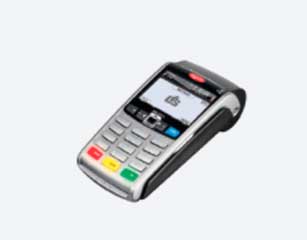 mobile terminal used for processing credit cards