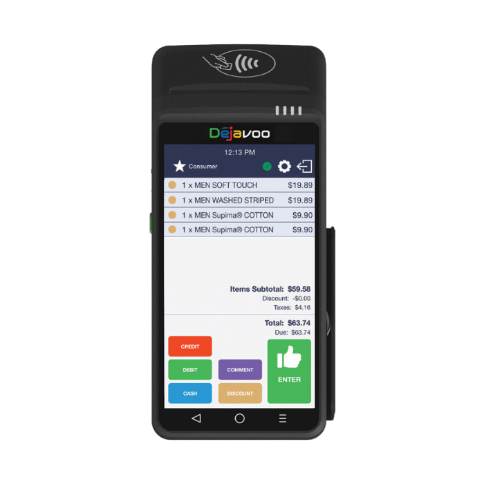 Dejavoo QD2 Wireless Terminal - PaymentCloud Shop